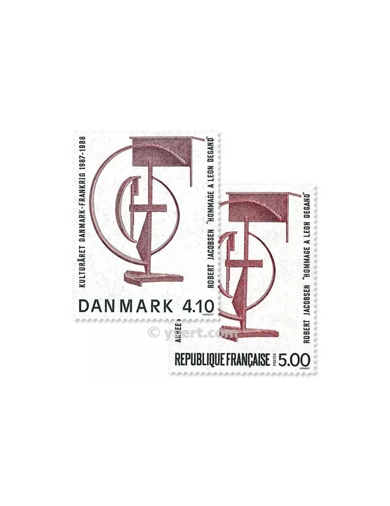 1988 - Émission commune-France-Danemark-(pochette)