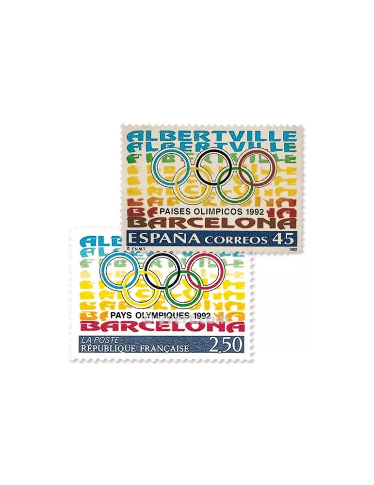 1992 - Émission commune-France-Espagne