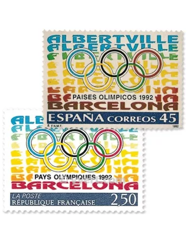 1992 - Émission commune-France-Espagne-(pochette)