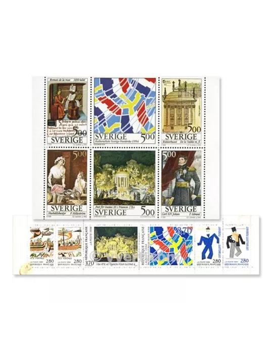 1994 - Émission commune-France-Suède