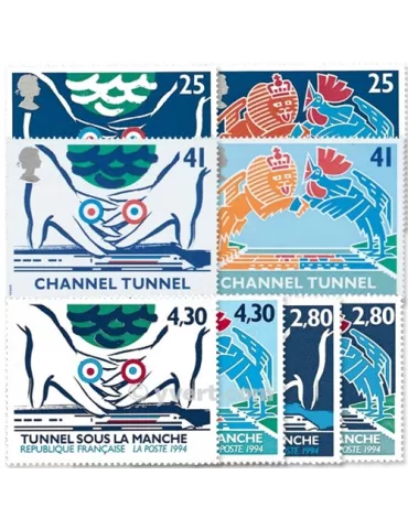 1994 - Émission commune-France-Grande-Bretagne