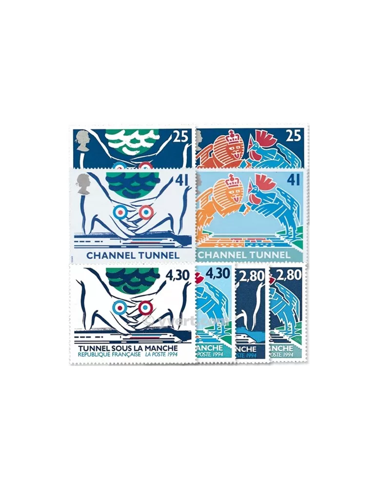1994 - Émission commune-France-Grande-Bretagne