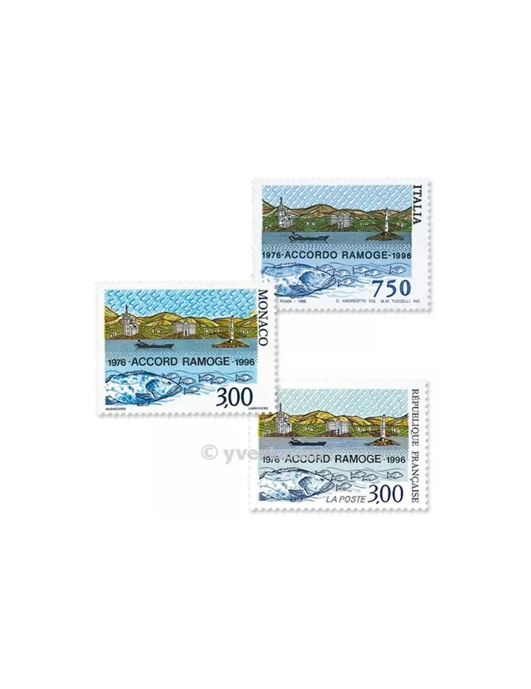 1996 - Émission commune-France-Italie-Monaco-(pochette)