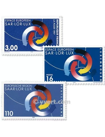1997 - Émission commune-France-Allemagne-Luxembourg