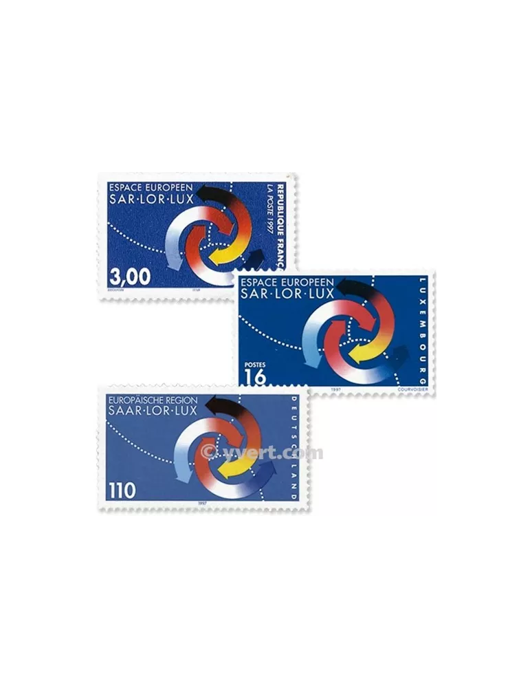 1997 - Émission commune-France-Allemagne-Luxembourg