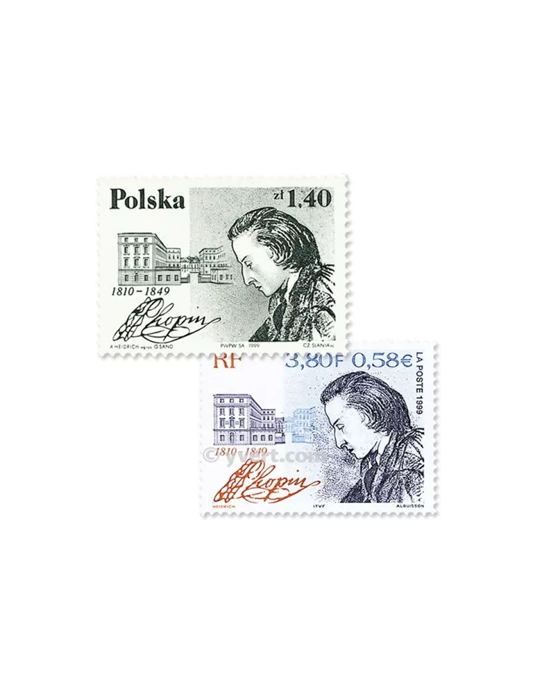 1999 - Émission commune-France-Pologne