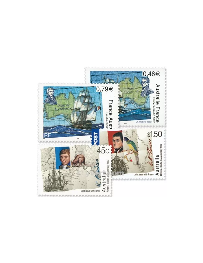 2002 - Émission commune-France-Australie