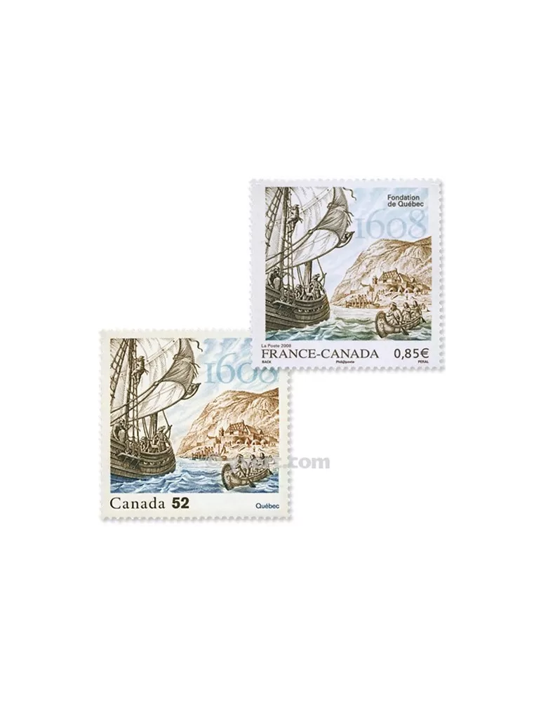 2008 - Émission commune-France-Canada-(pochette)