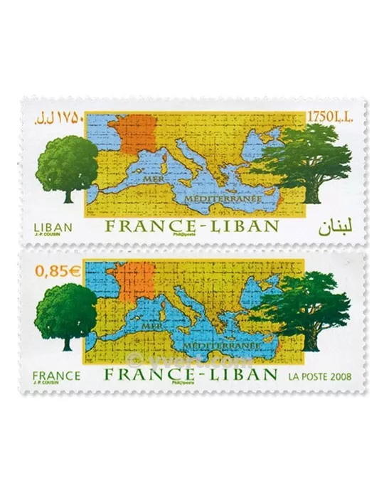 2008 - Émission commune-France-Liban-(pochette)