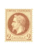 n° 26B obl. - Napoléon III (Empire lauré)