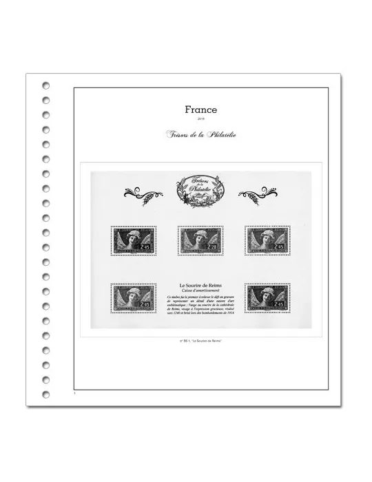 TRESORS DE LA PHILATELIE SC : 2014-2018 (JEUX AVEC POCHETTES)