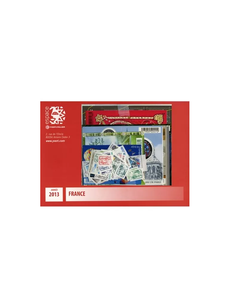 n° 4711/4831 - Timbre France Année complète (2013)