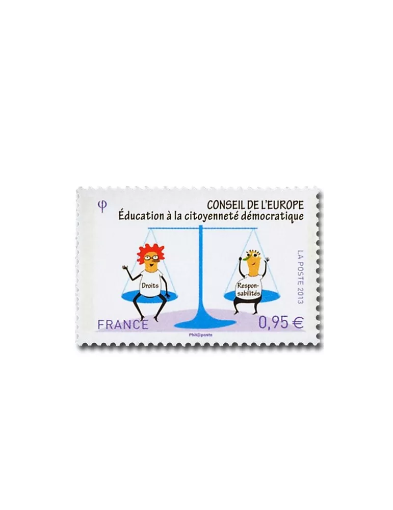 n° 156 - Timbre France De service