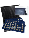 COFFRET TABLO POUR MONNAIES (128 pièces) LEUCHTTURM