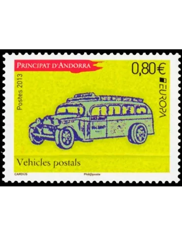 n° 739 -Timbre Andorre Poste