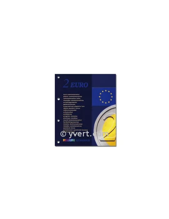 Recharges 2 EUROS commémoratifs 2008 - MARINI®