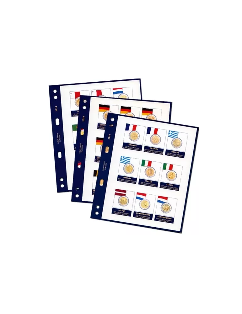 Recharges 2 EUROS commémoratifs 2014 - MARINI®