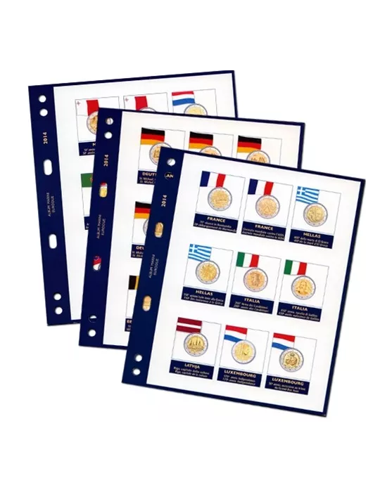 Recharges 2 EUROS commémoratifs 2014 - MARINI®