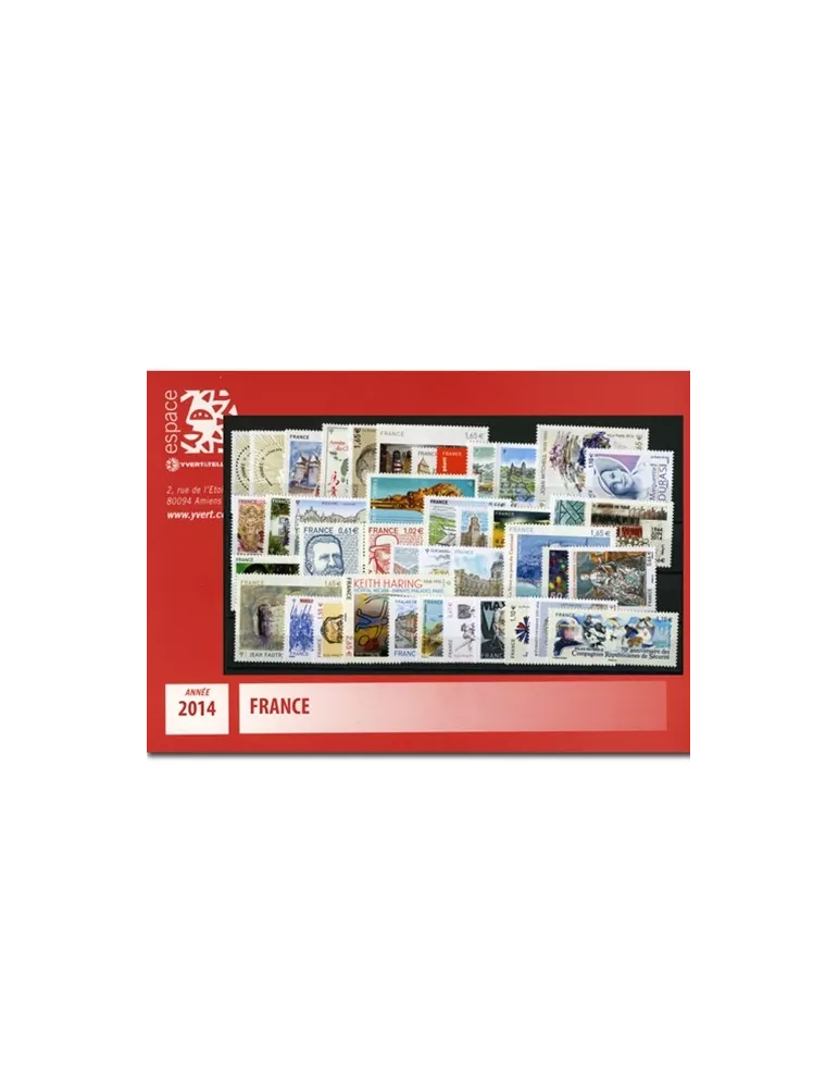 n° 4832/4922 - Timbre France Année complète (2014)