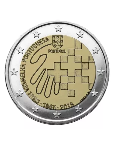 2 EURO COMMEMORATIVE 2015 : PORTUGAL (15e anniversaire de l'accession au trône du Grand-Duc Henri)