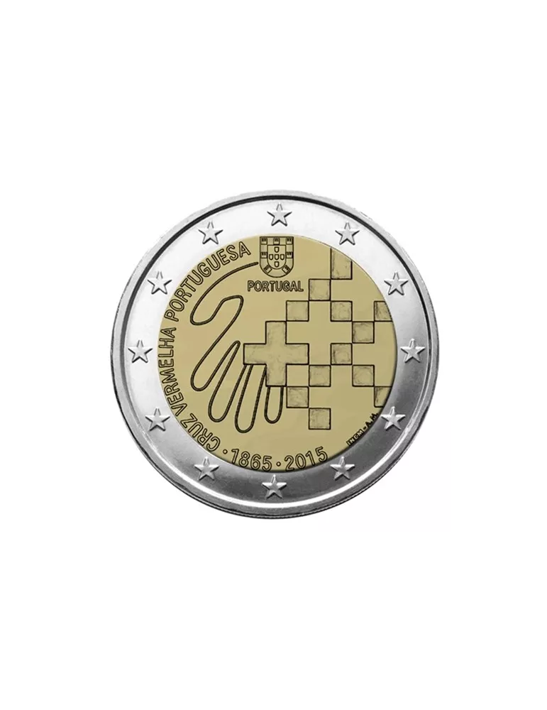 2 EURO COMMEMORATIVE 2015 : PORTUGAL (15e anniversaire de l'accession au trône du Grand-Duc Henri)