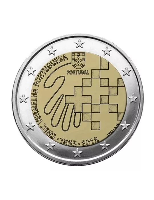 2 EURO COMMEMORATIVE 2015 : PORTUGAL (15e anniversaire de l'accession au trône du Grand-Duc Henri)