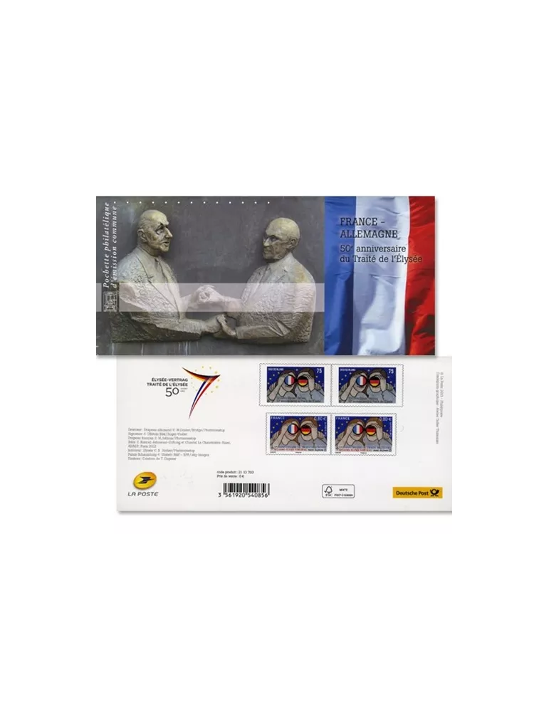 2013 - Émission commune-France-Allemagne-(pochette)