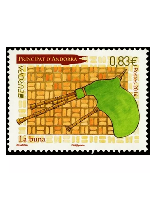 n° 752 - Timbre Andorre Poste