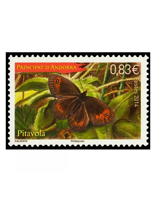 n° 758 - Timbre Andorre Poste