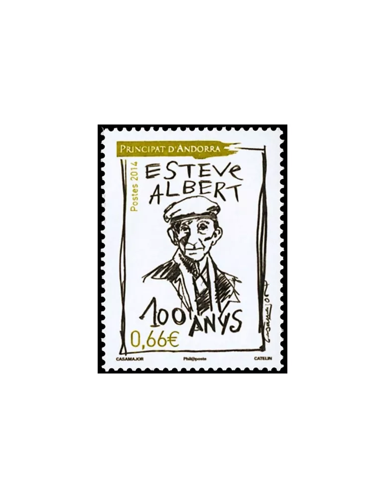 n° 761 - Timbre Andorre Poste