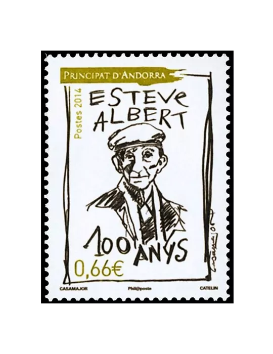 n° 761 - Timbre Andorre Poste