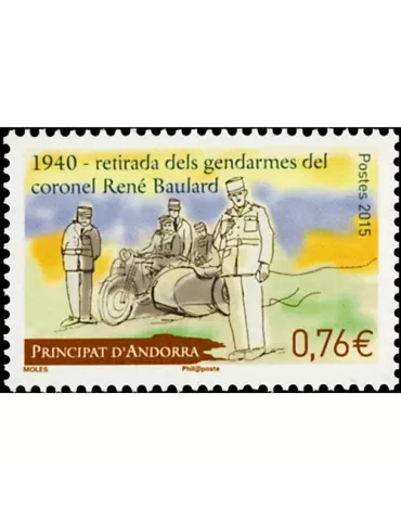 n° 766 - Timbre Andorre Poste