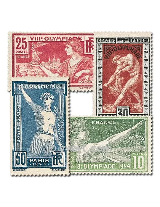 n° 183/186 - Timbre France Poste