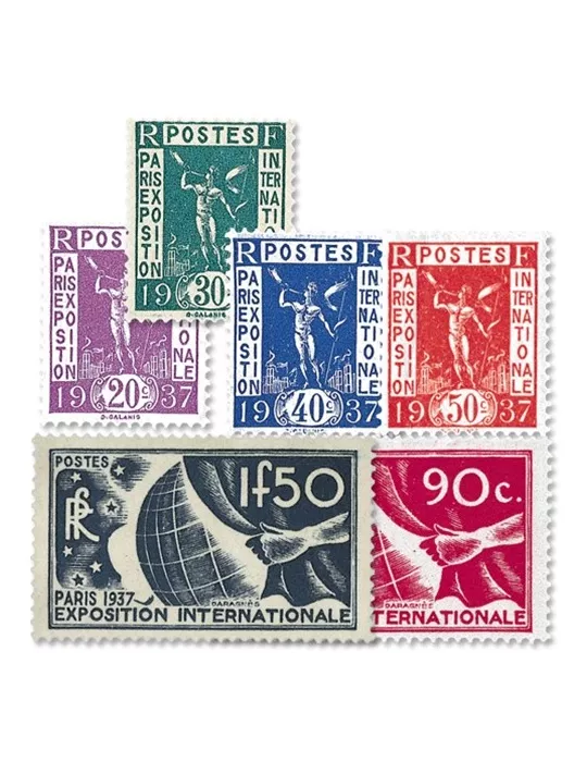 n° 322/327 - Timbre France Poste