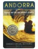 BU : 2 EURO COMMEMORATIVE 2023 : ANDORRE (Festival du Solstice d'été)