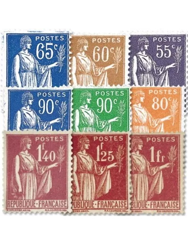 n° 363/371 - Timbre France Poste