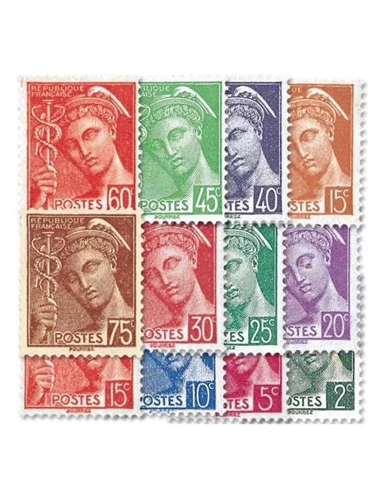 n° 404/416A - Timbre France Poste