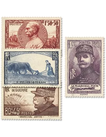 n° 454/457 - Timbre France Poste