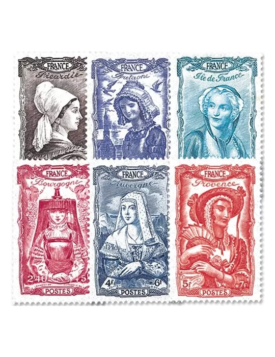 n° 593/598 - Timbre France Poste