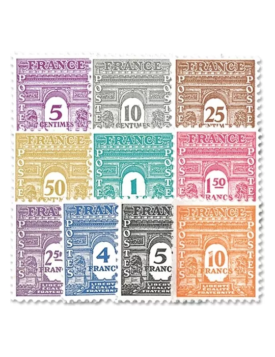 n° 620/629 - Timbre France Poste