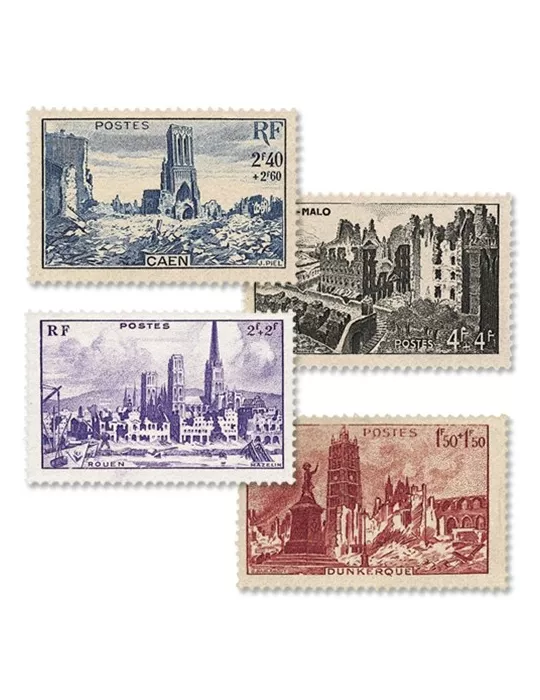 n° 744/747 - Timbre France Poste