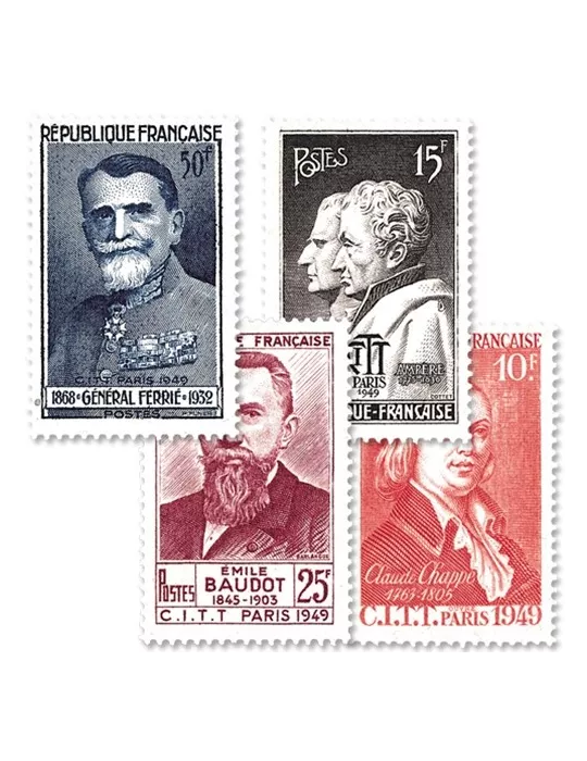 n° 844/847 - Timbre France Poste