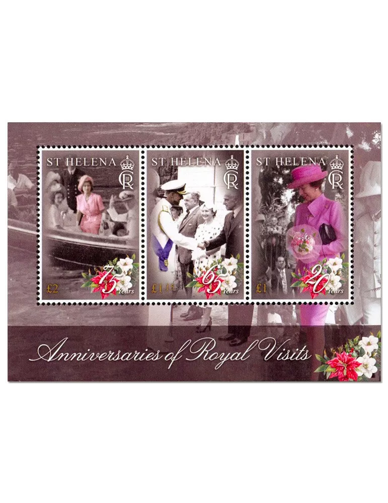 n° 73 - Timbre SAINTE-HELENE Blocs et feuillets