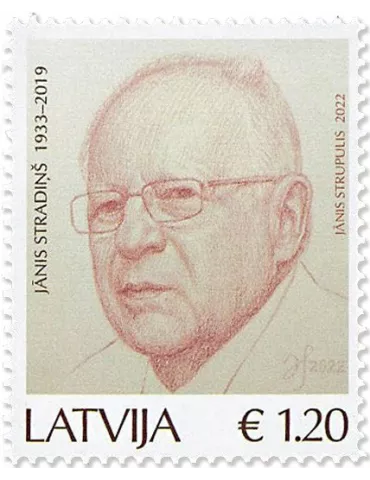 n° 1150 - Timbre LETTONIE Poste