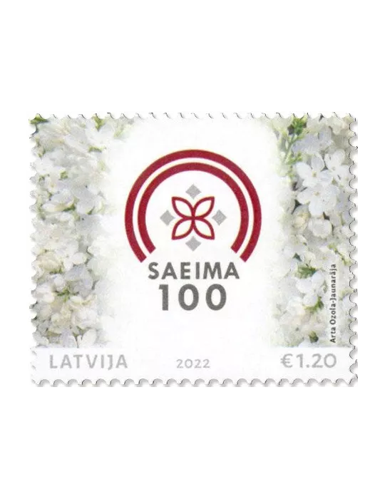 n° 1151 - Timbre LETTONIE Poste