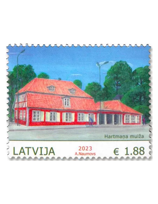 n° 1167 - Timbre LETTONIE Poste