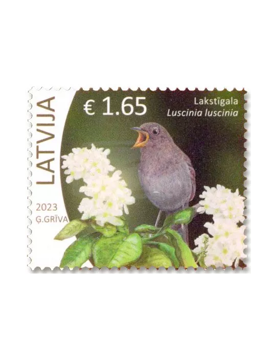n° 1176 - Timbre LETTONIE Poste