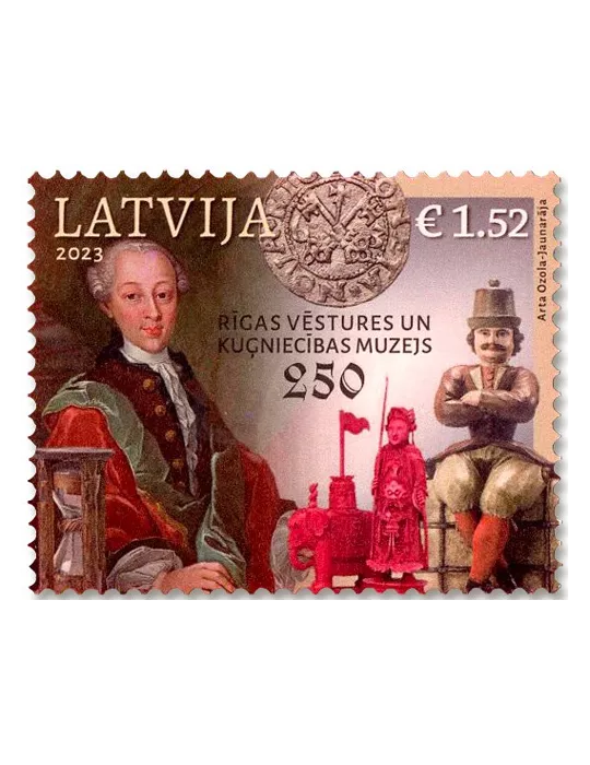 n° 1179 - Timbre LETTONIE Poste