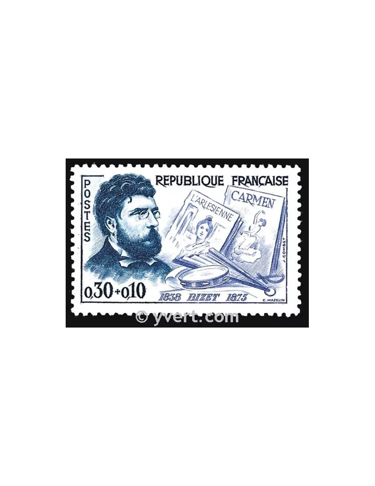 n° 1261 - Timbre France Poste