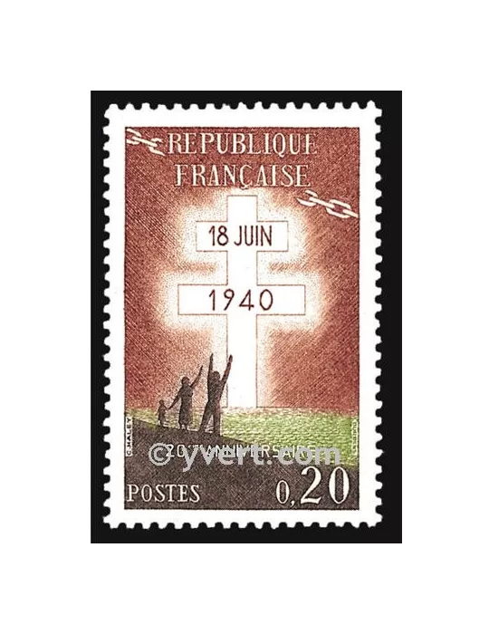n° 1264 - Timbre France Poste